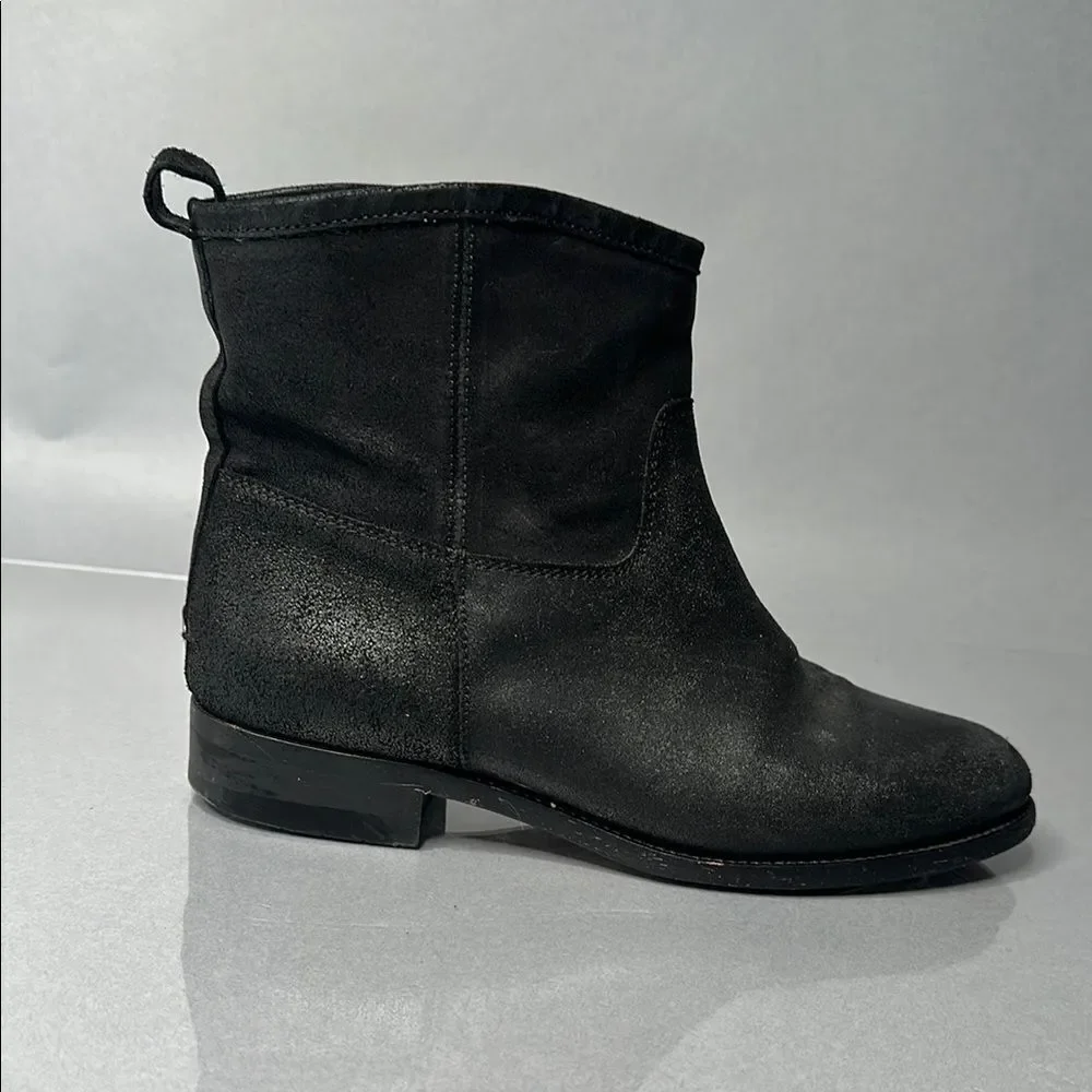 Authentic Jimmy Choo Ankle Booties | Black Suede | EU 38.5 | (A-1526)